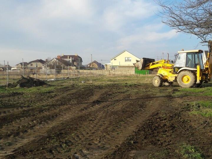 Начало строительства дома в Анапе